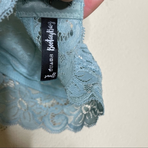 Bootybag The Kara Blue Lace Bralette - Picture 5 of 5